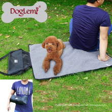 Wholesale high quality Outdoor Portable Roll in Travel dog blanket with Bag